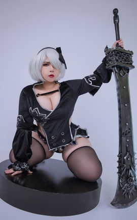 Uy Uy 2B Nier Reincarnation_丽丝库