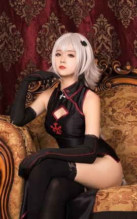 兔玩网二次元福利-秋楚楚cos_丽丝库