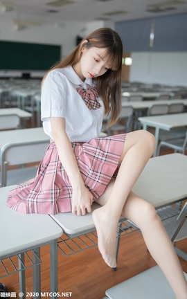 喵糖映画 JKL.009 粉格JK制服_丽丝库