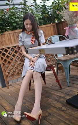 异思趣向IESS美足写真 丝享家100 佳佳《佳佳牌飞机现在开始登机》