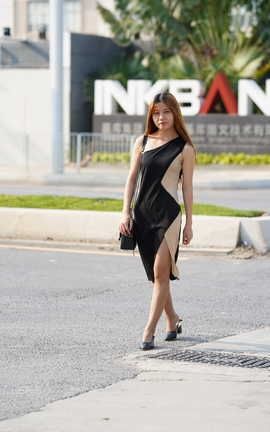 精选街拍作品 NO.0939 小S街拍作品 苗条姑娘肉丝 part2_丽丝库