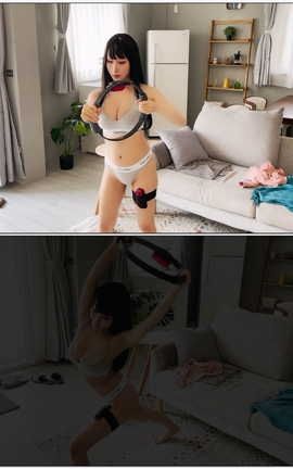 HaneAme雨波 健身少女 Exercise Girl#1[1920X1080][3分2秒]_丽丝库