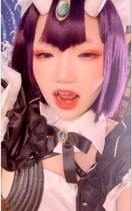 雪晴Astra-酒吞童子女仆#1[590X1276][28秒]_丽丝库