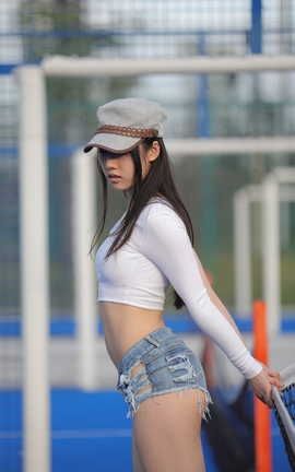 精选街拍作品 NO.0138 热裤美臀女孩 part6_丽丝库