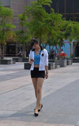 精选街拍作品 NO.1055 吾皇爱丝街拍作品 打工妹的一天 part2_丽丝库