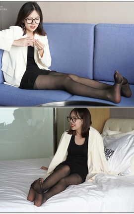 袜啵啵BoBoSocks NO.032 小甜豆-平底鞋黑丝[1920X1080][]_丽丝库