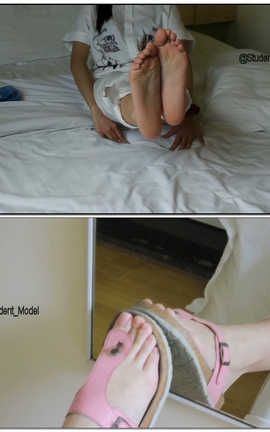 Student model少女足控图集-视频集 橙橙_丽丝库