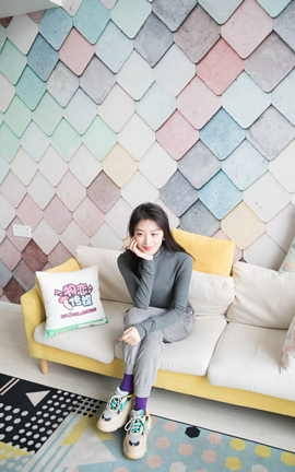 物恋传媒 NO.134 心怡-摩登俏女郎的紫色梦幻_丽丝库