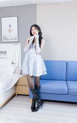 袜啵啵BoBoSocks NO.427 奶油-两双长靴、黑丝_丽丝库