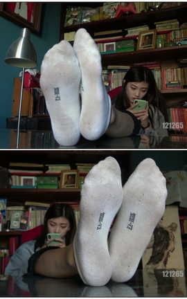 K&amp;M足控脚底视频 19-高冷棉袜[1920X1080][17分13秒]