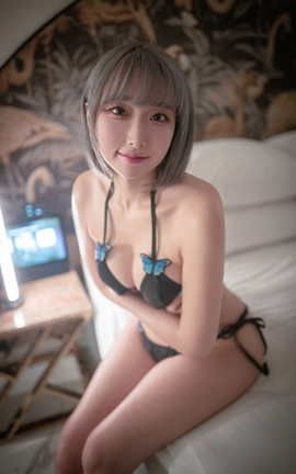 韩国写真PINK RIBBON COSPLAY EVENT RED black_丽丝库