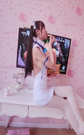 福利在线大图 H工口小学生赛高-2016.12.24赫斯提亚COS装，祝大家圣诞快乐