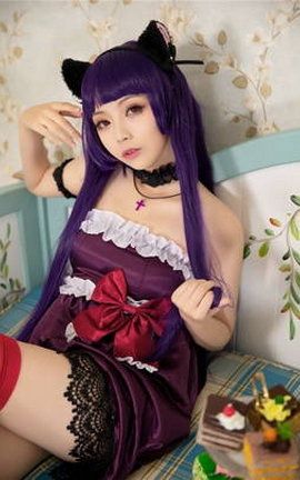 兔玩网二次元福利-2115_黑猫