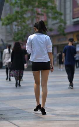 精选街拍作品 NO.1055 吾皇爱丝街拍作品 打工妹的一天 part3_丽丝库