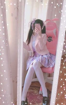 Miko酱ww-西式 紫 白丝_丽丝库