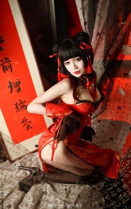 一米八的大梨子-时崎狂三新春旗袍_丽丝库