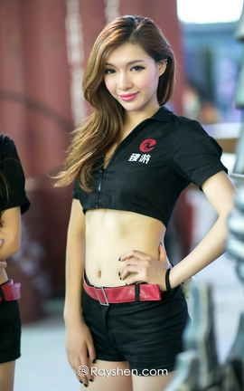 睿奢文化摄影写真集 Vol.0025 紧身赛车服美女_丽丝库