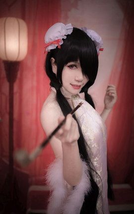 时崎狂三同人黑丝旗袍Cosplay - 色气满满_丽丝库