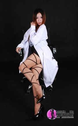 上海炫彩丝袜写真 No.240  YOYO-女医媚惑_丽丝库