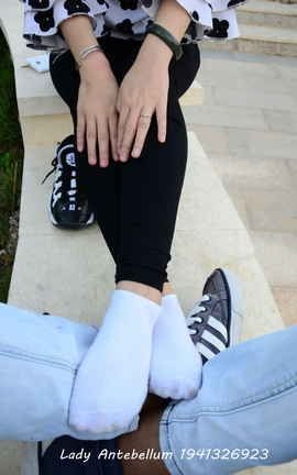 站前女神 恋足美腿棉袜女神级摄影套图 063_丽丝库