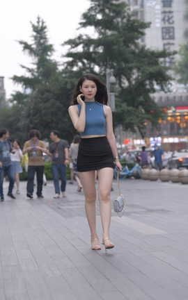 精选街拍作品 NO.1440 一始街拍作品 包臀裙美女 part2_丽丝库