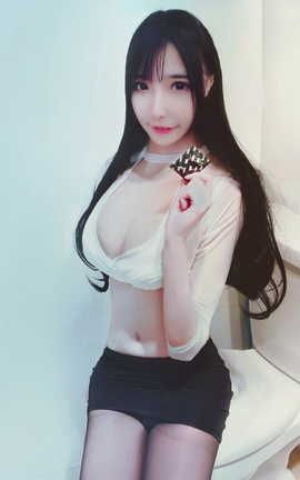 萌汁-黑絲OL白濁XX 4分鐘_丽丝库