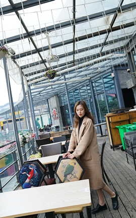 慕丝女郎MussGirl NO.277 风衣姑娘_丽丝库