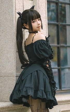 蠢沫沫 双马尾小恶魔&透明泳裙_丽丝库