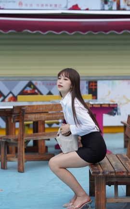 精选街拍作品 NO.1408 凯恩公爵作品 制服长腿美女 part3_丽丝库