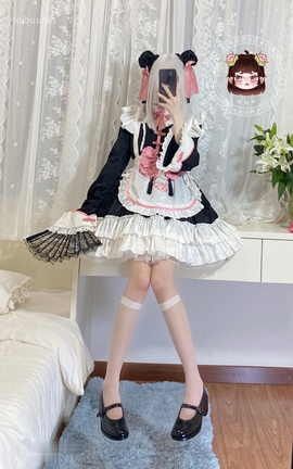 仙仙桃 蝴蝶结女仆_丽丝库