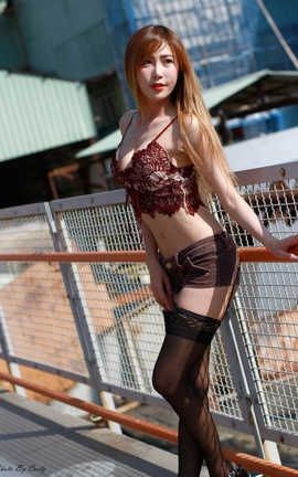 台湾网美 Wangmei 黃艾比 橋頭糖廠-1#0265_丽丝库