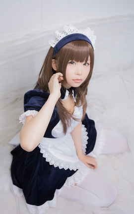 萌萌哒的白丝女仆_丽丝库