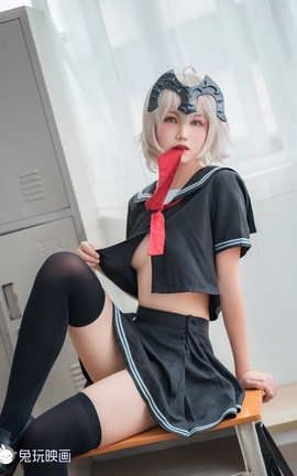 兔玩映画 C06.004 黑贞校服_丽丝库