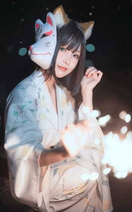 ElyEE子July C Dongitsune Yukata 浴衣狐_丽丝库
