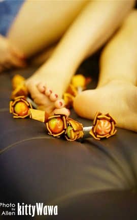 袜小喵写真Kittywawa KT004 玩物：棒棒糖_丽丝库