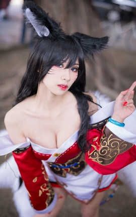 HaneAme雨波-Ahri, the Nine-Tailed Fox1_丽丝库