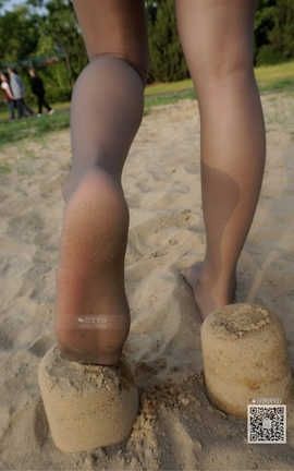 妖精视觉 No.107 妖妖 沙滩暖阳_丽丝库