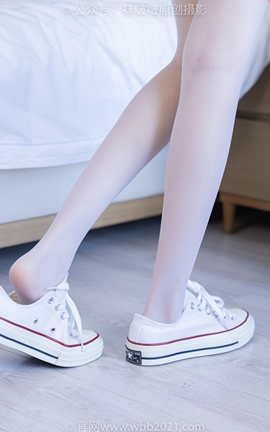 袜啵啵BoBoSocks NO.234 稚予-板鞋、白丝_丽丝库