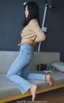 丝意SIEE NO.471 文文 白色高跟鞋，裤里丝_丽丝库