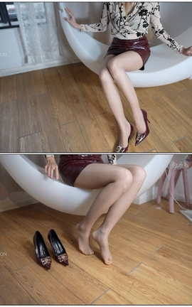 壹吻映画 YW003 《静静-酒红皮裙》[1920X1080 3分28秒]_丽丝库