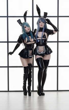 CandyBall Latex Bunny Twins_丽丝库