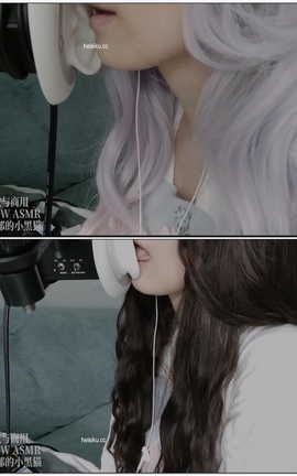 阿郁的小黑猫- Ear Eating & Licking 舔耳耳  双色发[1920X1080][5分41秒]_丽丝库