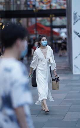 精选街拍作品 NO.0861 凯恩公爵街拍作品 舒适的连衣裙_丽丝库