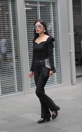 精选街拍作品 NO.1295 凯恩街拍作品 御姐_丽丝库