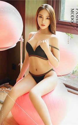 尤美YouMei No.082 情迷健身房 陈圆圆_丽丝库