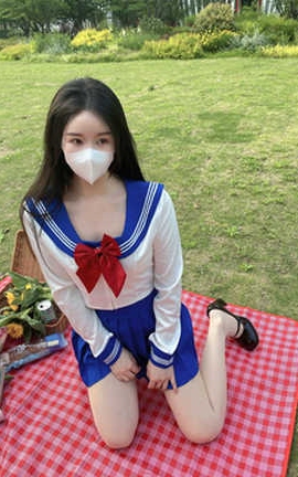 软妹小九九 July芝岚 户外野餐_丽丝库