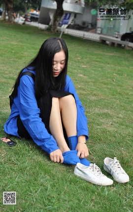 只糖棉袜 VOL.009 梦研  这样的蓝让人心醉！_丽丝库