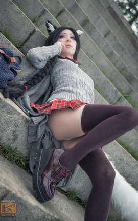 Alina Latypova Ahri_walk_丽丝库