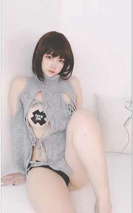 二佐Nisa-洞洞毛衣#2[720X1280][1分29秒]_丽丝库