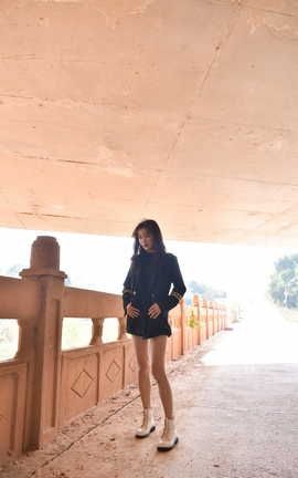 精选街拍作品 NO.1040 小海街拍作品 这腿真的很美 不是吗 part1_丽丝库